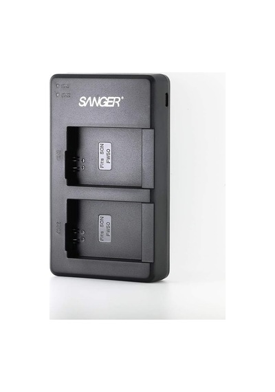 Sanger Np-fw50 Sony Uyumlu İkili Usb Şarj Aleti