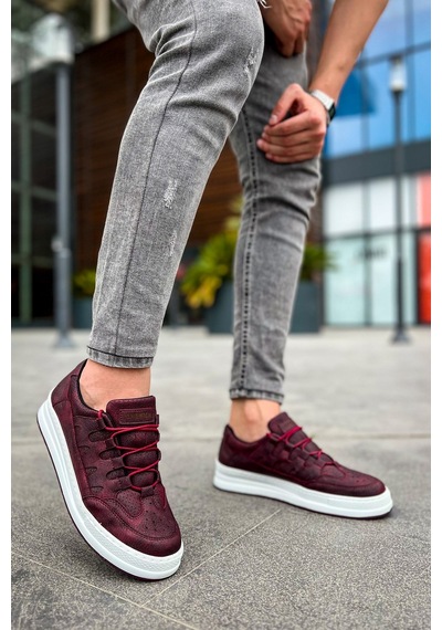 Ch040 Cbt C-rey Erkek Ayakkabı Bordo Bordo