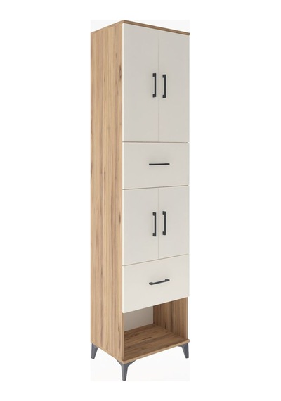 Hyperion Dolap 3 Raflı 2 Çekmeceli 4 Kapaklı 60x44x243 Çam-ay... Çam Hyperion Dolap 3 Raflı 2 Çekmeceli 4 Kapaklı 60x44x243 Çam-ay... Çam