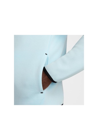Nike Tech Fleece Fz Windrunner Hoodie Erkek Lacivert Sweatshirt Mavi