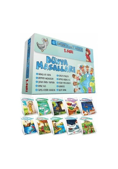 Model Yayınları Dünya Masalları 1.Seri 10 Kitap