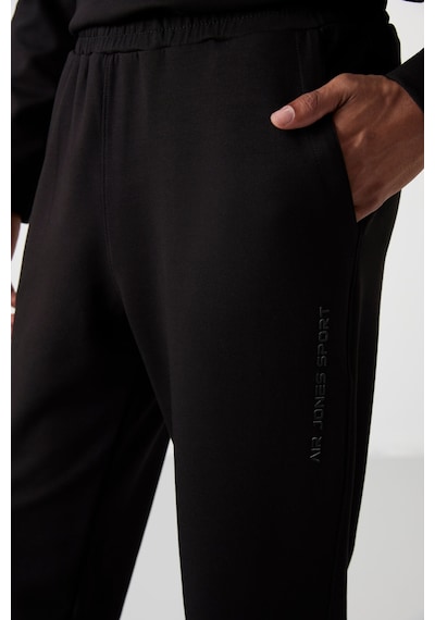 Tommy Life Siyah - Siyah Pamuklu Kalın Yumuşak Dokulu Comfort Fit Baskılı Erkek Eşofman Takım - 85253 Siyah Tommy Life Siyah - Siyah Pamuklu Kalın Yumuşak Dokulu Comfort Fit Baskılı Erkek Eşofman Takım - 85253 Siyah