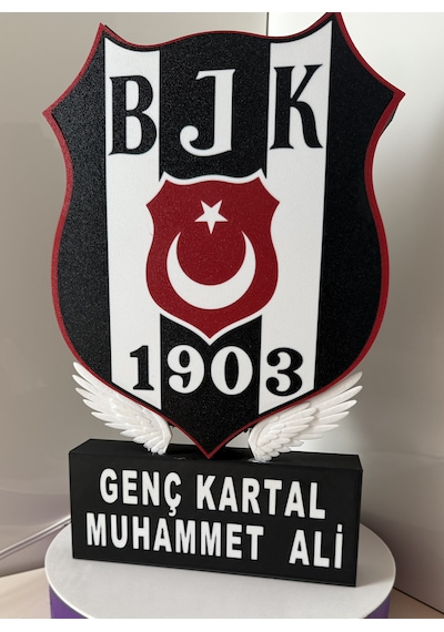 Siyah Beyaz Ledli Lamba