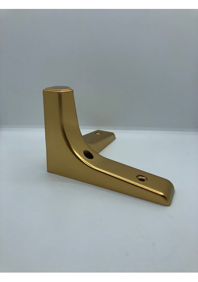 PLASTİK,10*15*15 CM GOLD KOLTUK,DOLAP,MOBİLYA AYAĞI (4 ADET)