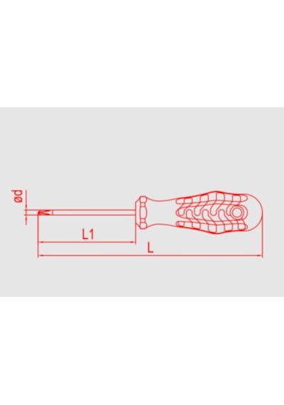 İzeltaş Torx Uçlu Tornavida T25