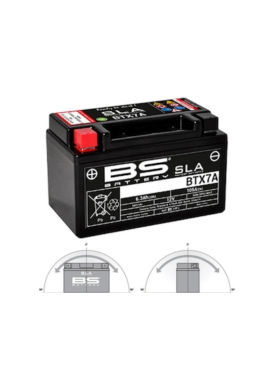Bs Akü Sla Btx7a-bs Sym Orbit 50 125