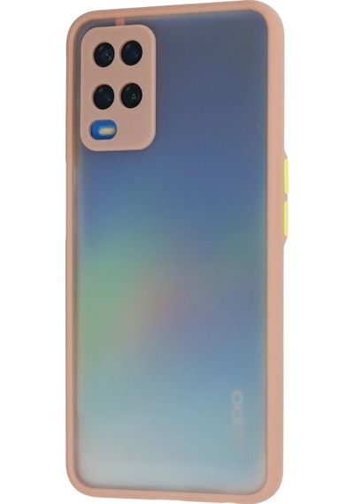 Newface Oppo A54 4g Kılıf Montreal Silikon Kapak Semeglbl - 86 - Pembe
