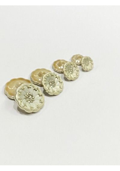 İtalyan Model Ceket Hırka Düğmesi Takımı Gold 6'lı Set 1,8 Cm