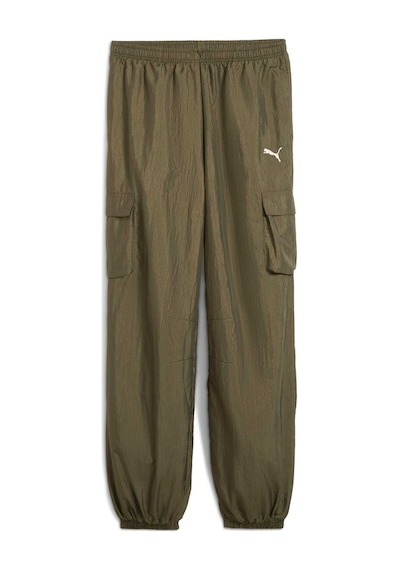 Puma Bowtıque Genç Dokuma Kargo Pantolon 632220 81 Yeşil