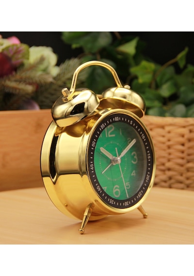 Premium Seri Metal Masa Saati Ve Çalar Saat -gold Diğer