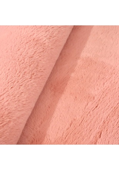 Nistanbul Nis-025 Desen 4 Rose Peluş Halısı - Kaymaz Taban