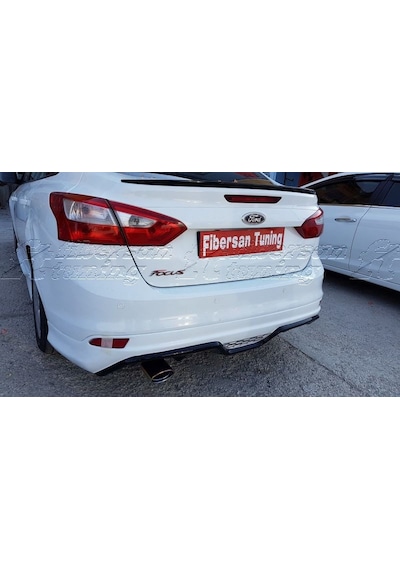 Ford Focus 3 Sedan Arka Tampon Eki------Fibersan  Tuning