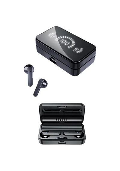 Spor Ve Günlük Kullanıma Uygun Akıllı Saat Ve Bluetooth Kulaklık Seti Yüksek Siyah
