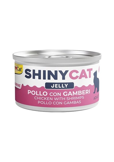 Shinycat Tavuklu Karidesli Jöle İçinde Kedi Konservesi 70gr Taurin Ve E Vitamini Destekli