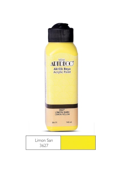 Artdeco Akrilik Boya 140Ml Limon Sari 3627
