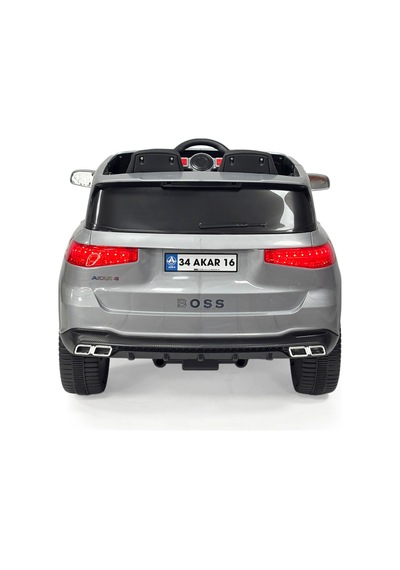 Boss Gt Gri Uzaktan Kumandalı 4x2 12 Volt Akülü Araba - Rc Maybach Akülü Araba Çok Renkli