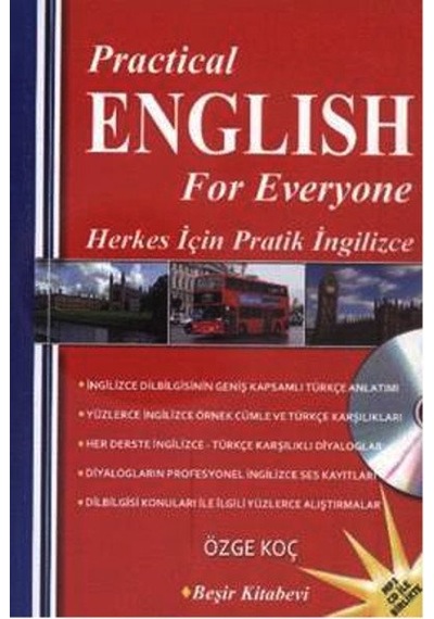 Practical English For Everyone-Herkes İçin Pratik İngilizce Cd'li - Özge Koç - Beşir Kitabevi