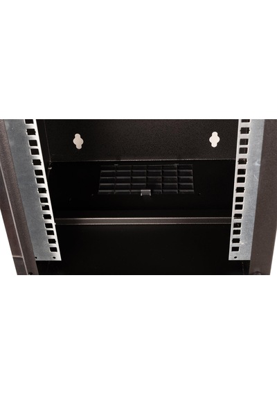 Lande Pandora Soho 12u 300x300 10 Duvar Tipi Rack Kabinet Siyah Cam Kapaklı