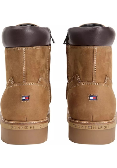 Tommy Hilfiger Erkek Bağcıklı Ve Fermuarlı Outdoor Bot - Taba Desert Khaki