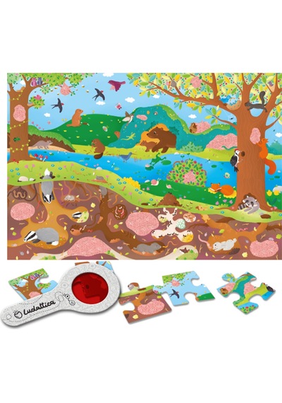Saklı Puzzle - Yerin Altında Mavi