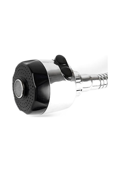 Oynar Başlıklı 2 Fonksiyonlu 40 Cm Spiral Musluk Başlığı Krom Mh-1370994