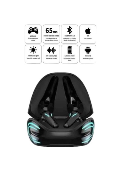 Android Ve İos Uyumlu Bluetooth Kulaklık Mini Belirtilmemiş