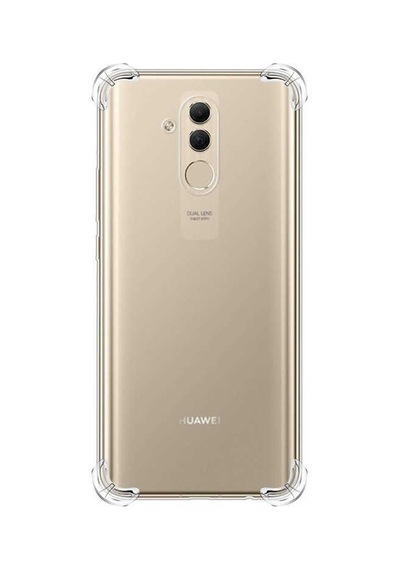 Huawei Mate 20 Lite Kılıf Zore Nitro Anti Shock Silikon Renksiz