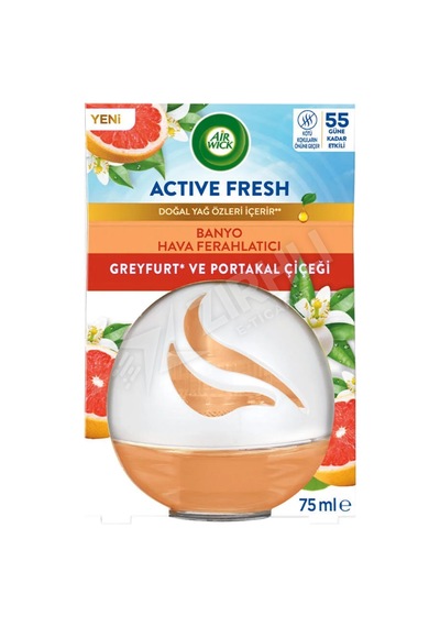 3 Adet Air Wick Deco Sphere Greyfurt Ve Portakal Çiçeği Tekli Oda Kokusu 75 Ml Diğer