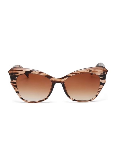 Mesira Vintage & Retro Kedi Güneş Gözlüğü Leopar