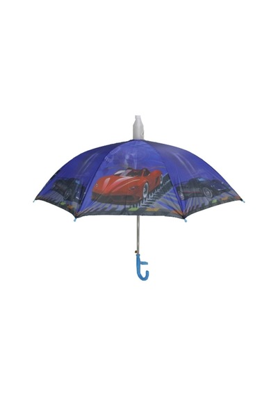 Cappello Marlux Bardaklı Korumalı Erkek Çocuk Lacivert Baskılı Şemsiye M21 (507008397)-Mavi