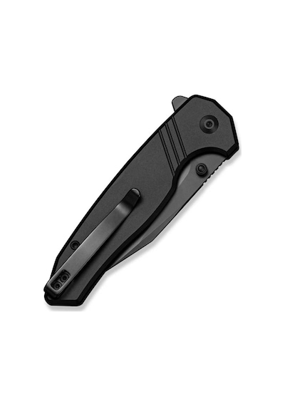 Sencut Selkyris Black Aluminum Handle Black D2 Blade Kamp Çakı Siyah