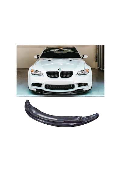 Bmw E92 M3 Gts Ön Lip Plastik Parlak Siyah Karlık-ön-ek-bodykit 2007 2008 2009 2010 2011