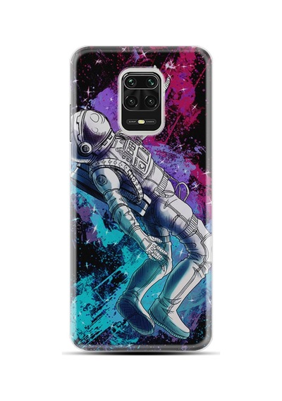 Xiaomi Redmi Note 9 Pro Kılıf Desenli Astronot Signs 1753