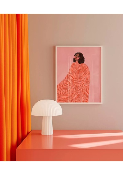 Çerçevesiz Poster Abstract Warmth