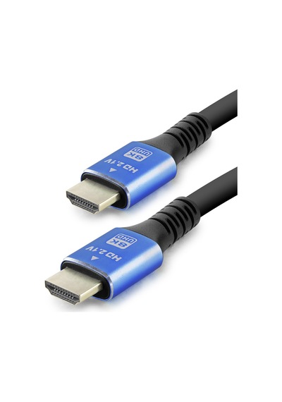Fiber Optik Hdmi 2.1 Kablo 8k Uhd 60 Hz Od 8.0 Mm 1.5 M - Siyah Mavi Hdx2044