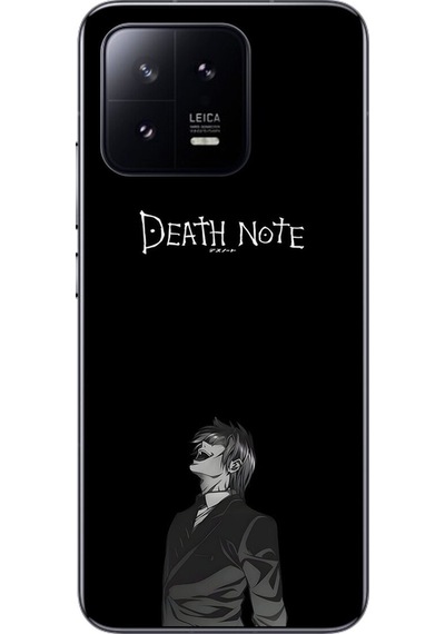 Xiaomi Mi 13 Pro Uyumlu Şeffaf Kılıf Death Note 1 Tasarımlı