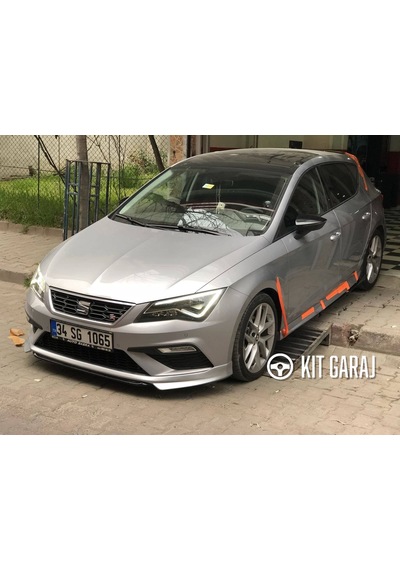 Seat Leon Mk3 2017-2020 Custom Fr Ön Ek Plastik Boyasız