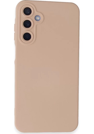 Newface Samsung Galaxy Uyumlu A05s Kılıf Nano İçi Kadife Silikon - Pudra - Özel Seri 8683140698645