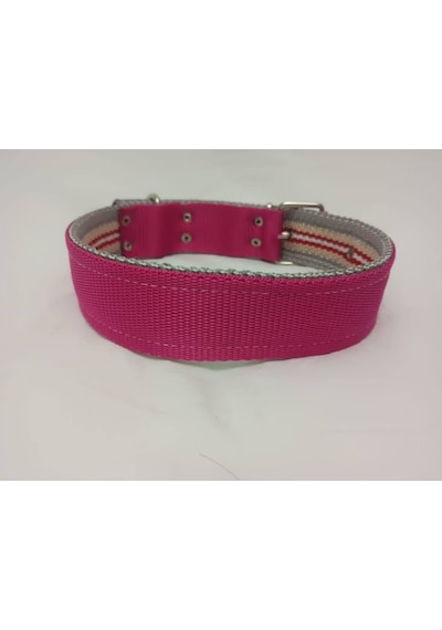 Kozaklı 10475 Büyük Irk Köpek Tasması Pembe 70 x 4 CM Pembe
