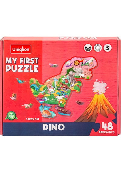 Ahşap Puzzle Dinazor