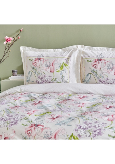Karaca Home Melosa Pembe %100 Pamuk Tek Kişilik Nevresim Takımı
