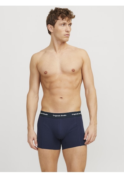 Jack & Jones Erkek 3'lü Boxer Paketi - Vesterbro - 12272945 Ocean Cavern