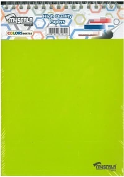 Özkan Defter A4 120 Yaprak Bloknot Myscala Kareli Fıstık Yeşili
