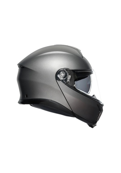 Agv Kask Tourmodular Solıd Mplk Luna Grey Matt Gri
