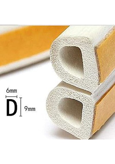 Feyzayapı Kapı Pencere Fitili Soğuk İzolasyon Bandı Beyaz 2x3 6 Mt