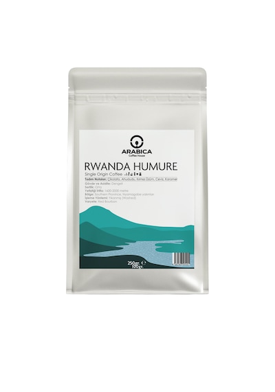 Rwanda Humure Öğütülmüş Kahve 250g Nitelikli Orta Kavrulmuş Espresso