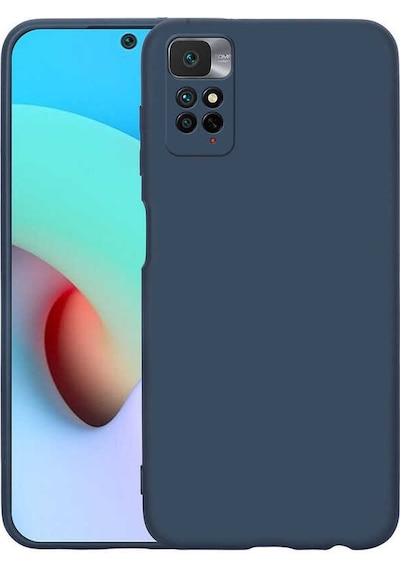 Kilifone - Xiaomi Uyumlu Redmi Note 11s Global - Kılıf İçi Kadife Koruyucu Mara Lansman Kapak - Lacivert