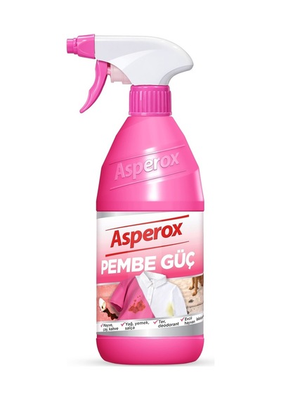 650 Ml Pembe Güç Leke Çıkarıcı Sprey Konsantre Formül
