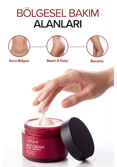 Uraw Sıkılaştırıcı Ve İnceltici Krem Hot Cream 150 ML