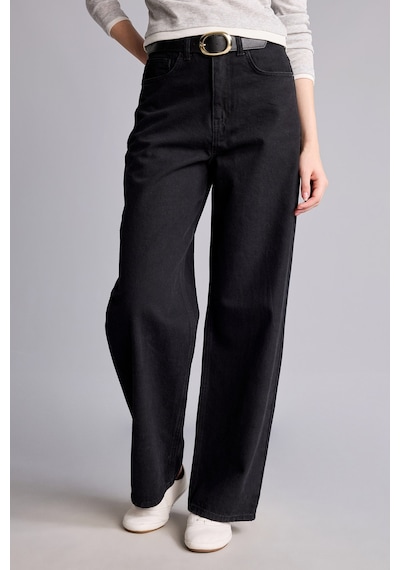 Defacto %100 Pamuk Cepli Straight Fit Yüksek Bel Kemerli Denim Pantolon H7800ax26aunm40 Siyah-nm40 Defacto %100 Pamuk Cepli Straight Fit Yüksek Bel Kemerli Denim Pantolon H7800ax26aunm40 Siyah-nm40